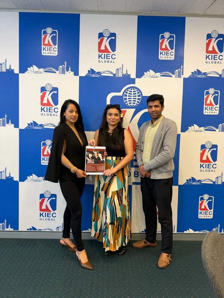 KIEC Global partnership meeting Boston Institute team with KIEC Global education agency representatives